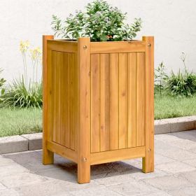 Garden Planter Natural wood Solid acacia wood