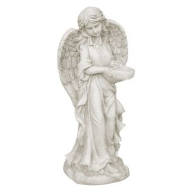 Magnesium Oxide 32.6' Tall Angel Statue Sculpture Art for Indoor Garden Outdoor