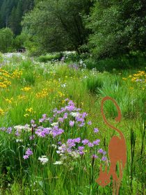 Vintage Rusted Iron Cat Silhouette Wall Art-Spooky Halloween Fence &Garden Decor (Option: Look at the picture)