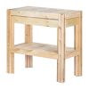 Adjustable Cedar Wood Garden Storage Shelves - Made In USA