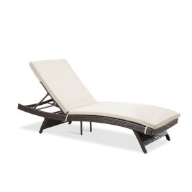 Pamapic Rattan Chaise Lounge Set (size: 1 Piece)