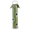 Outdoor Patio Garden 6-Perch Metal Tube Bird Feeder