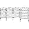 Steel Foldable Fence Trellis Panel Animal Barrier