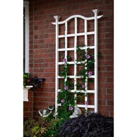 Outdoor Lattice Panel Garden Plant Trellis (size: 79In)