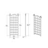 Outdoor Lattice Panel Garden Plant Trellis